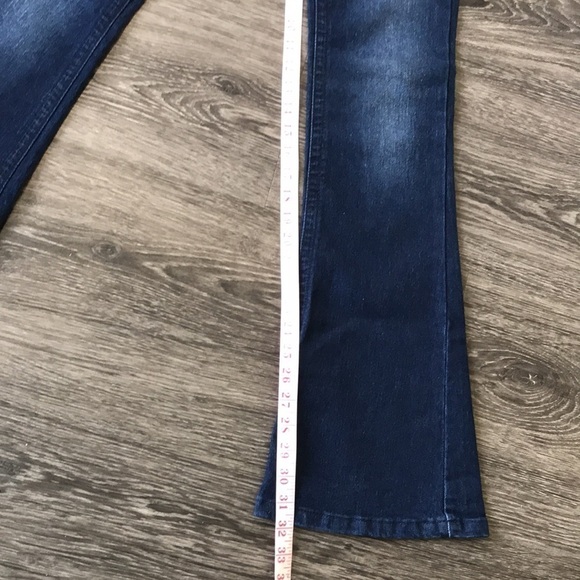 Nwot Jalate low rise Jeans dark wash bootcut jewel - Picture 12 of 12